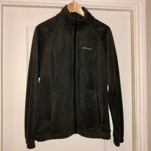 Columbia fleece zip-up jacket